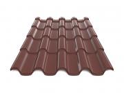 Волновой профиль Андалузия 1116 (RAL 8017 Коричневый шоколад) 0,45 под заказ